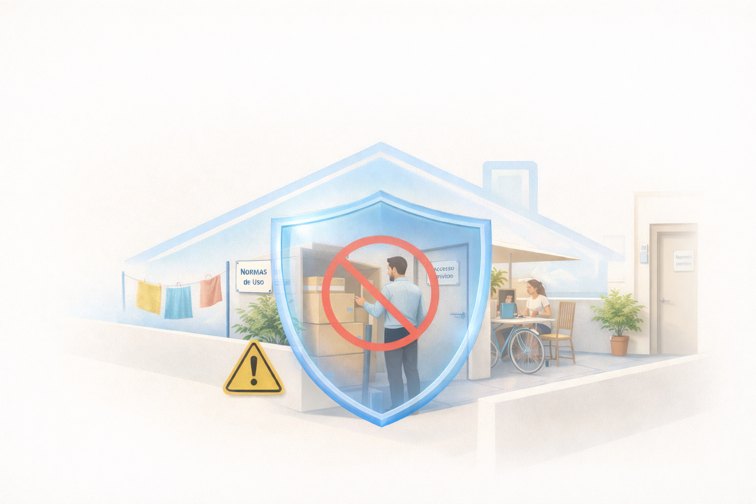 Uso de zonas comunes sin conflictos